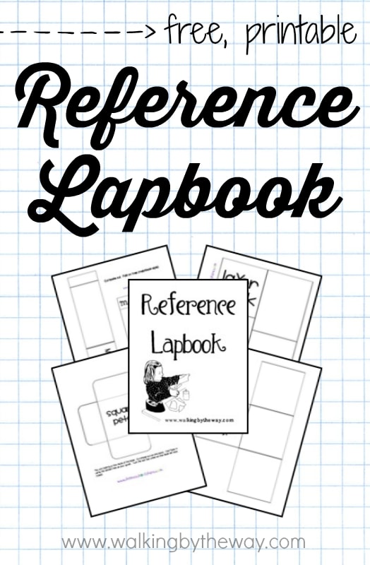 Printable Reference Lapbook from Walking by the Way