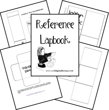 Free Reference Lapbook from Walking by the Way