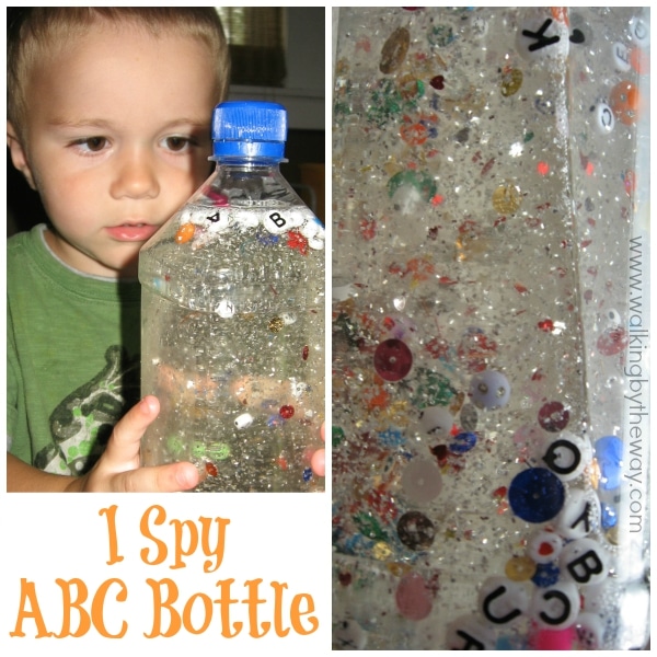 I Spy Alphabet Bottle Craft from Walking by the Way