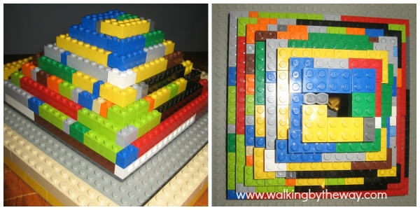 Build a Ziggurat out of LEGO bricks