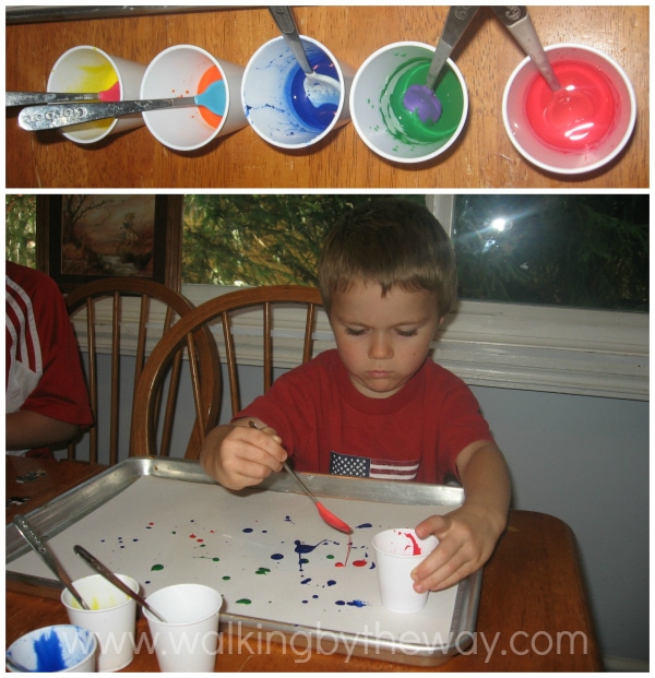 Runaway Art Preschool Process Art