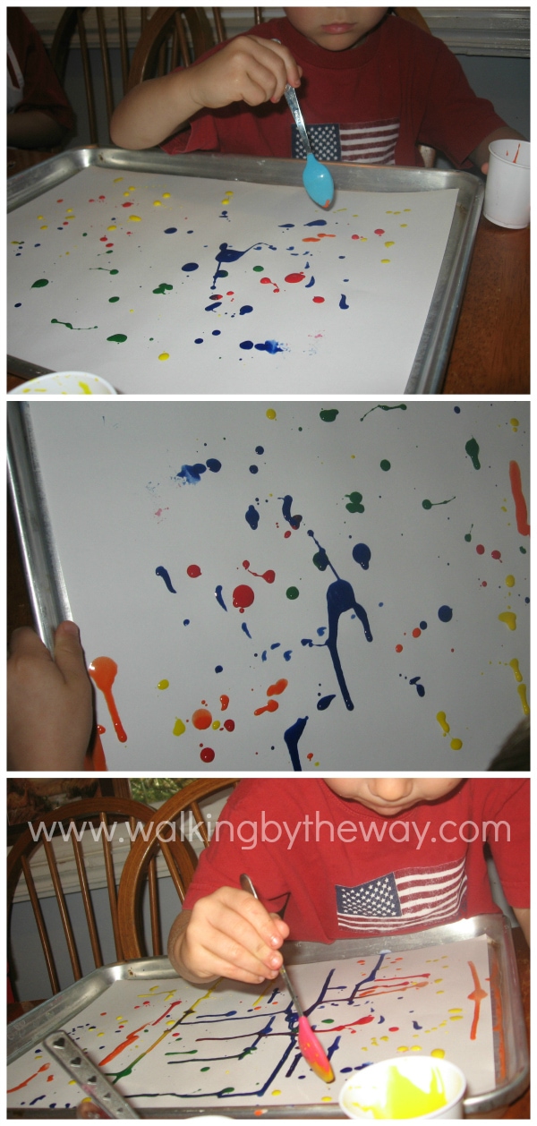 Runaway Art Preschool Process Art Activity