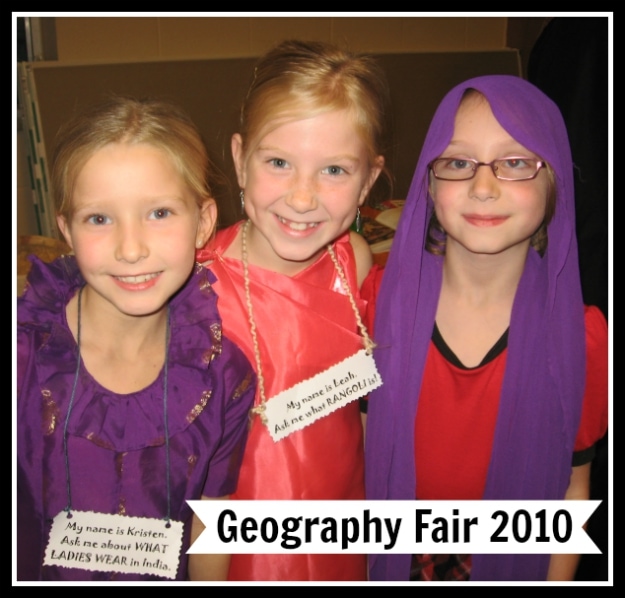 Geography Fair 2010 Displays; great ideas for hands-on geography projects!