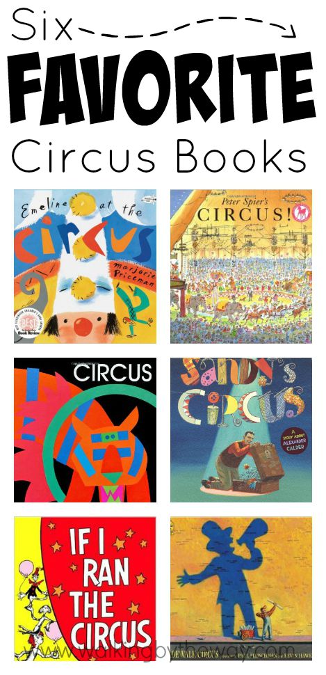 Six Favorite Circus Theme Books for a Circus Unit Study from Walking by the Way