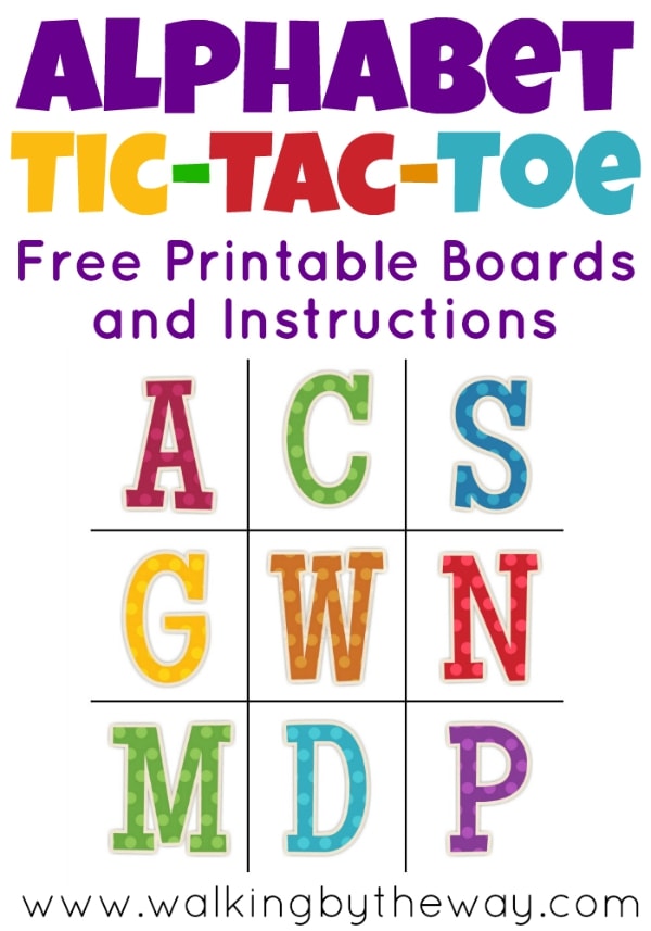 Academic Tic Tac Toe Boards