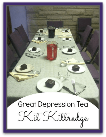 American Girl Class: Kit's Tea