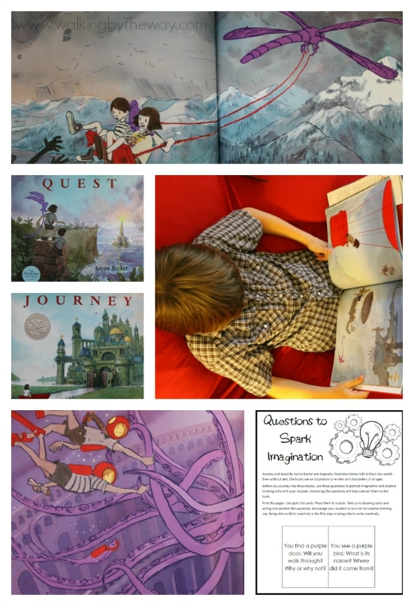 Writing Activity inspired by the books The Journey and The Quest by Aaron Becker