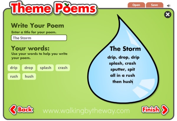 Compose a Theme Poem with ReadWriteThink's Interactive