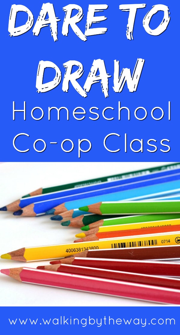 art lessons for kids at your homeschool co-op