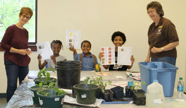 Master Gardeners Homeschool Co-op Class; gardening for kids!