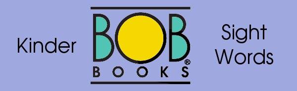 BOB Book Printables for Kindergarten Sight Words from Walking by the Way