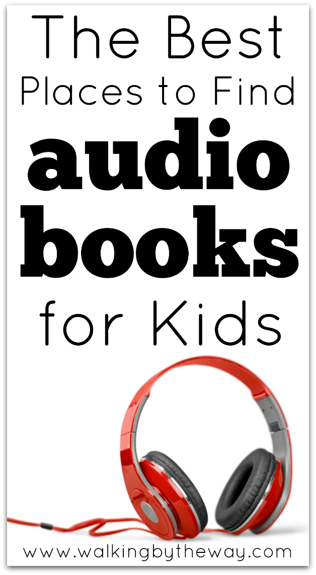 Audio books are GREAT! Here are the best places to find audio books for kids.
