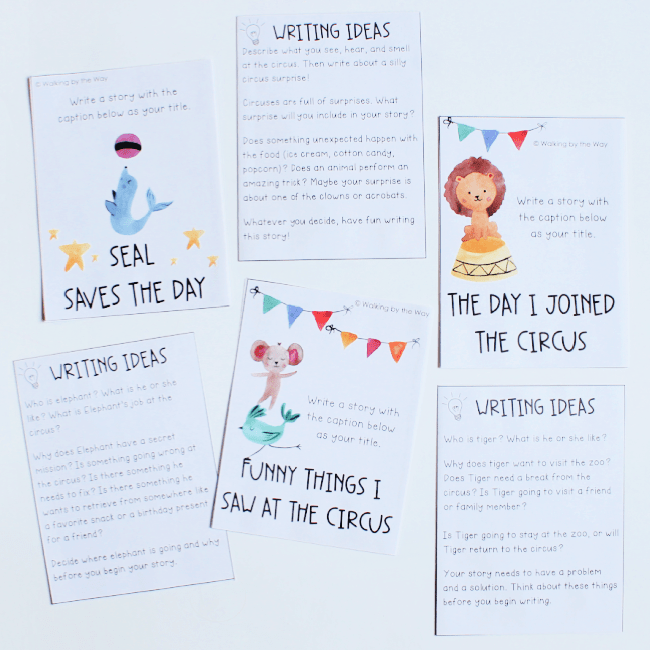 Circus Writing Prompts - Walking by the Way Circus Writing Prompts - Walking by the Way