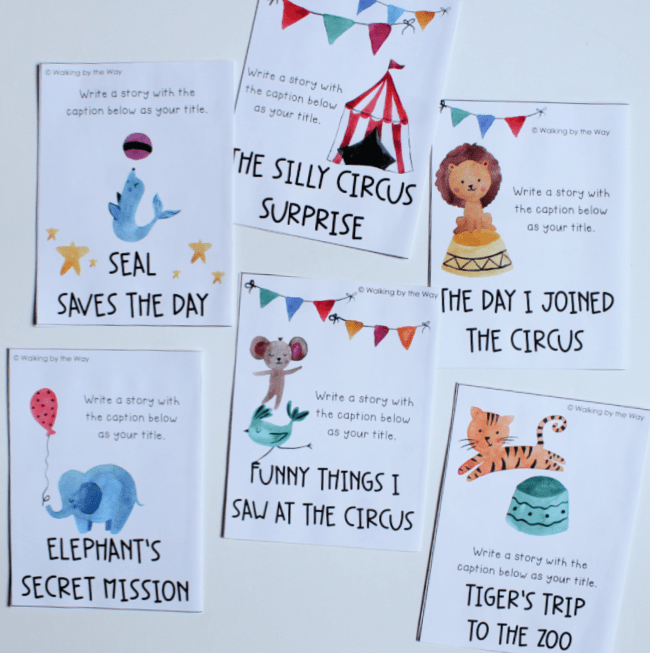 Circus Writing Prompts - Walking by the Way Circus Writing Prompts - Walking by the Way