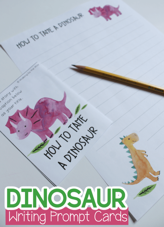 dinosaur-writing-prompt-cards-walking-by-the-way