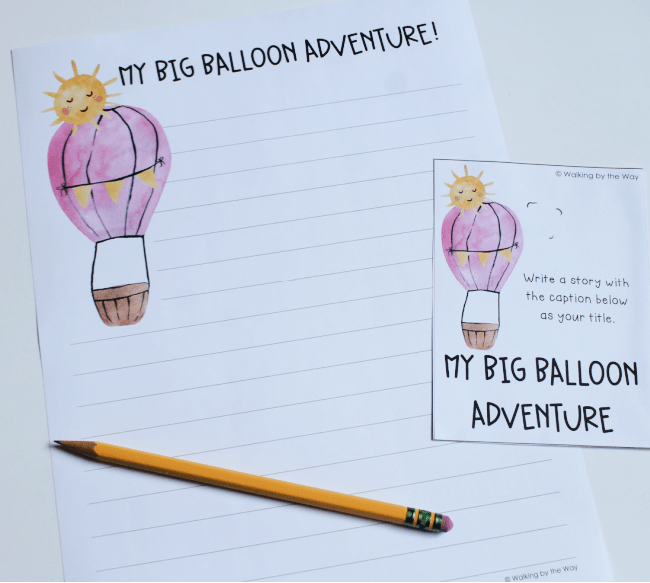Hot air balloon adventure story Hot air balloon adventure story image