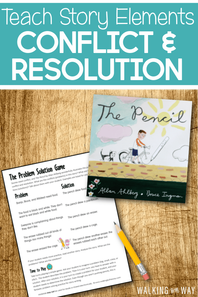 What is the resolution of the conflict in a story?