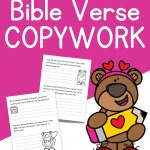 Bible Verses About Love Copywork
