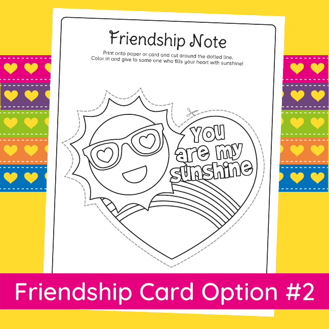 Free Printable Friendship Card For Kids Walking By The Way free-printable-friendship-card-for-kids-walking-by-the-way